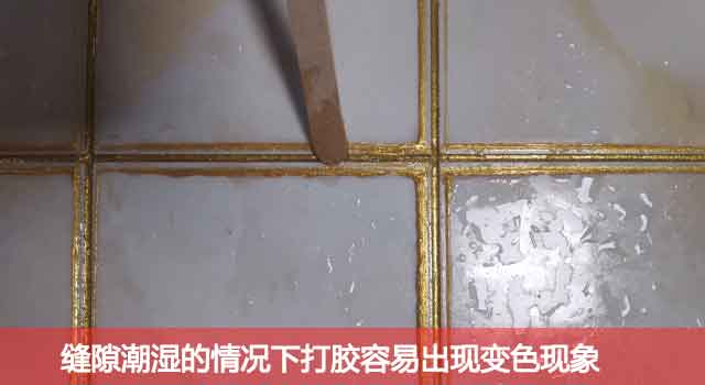 瓷磚不做美縫，導(dǎo)致黑邊效果